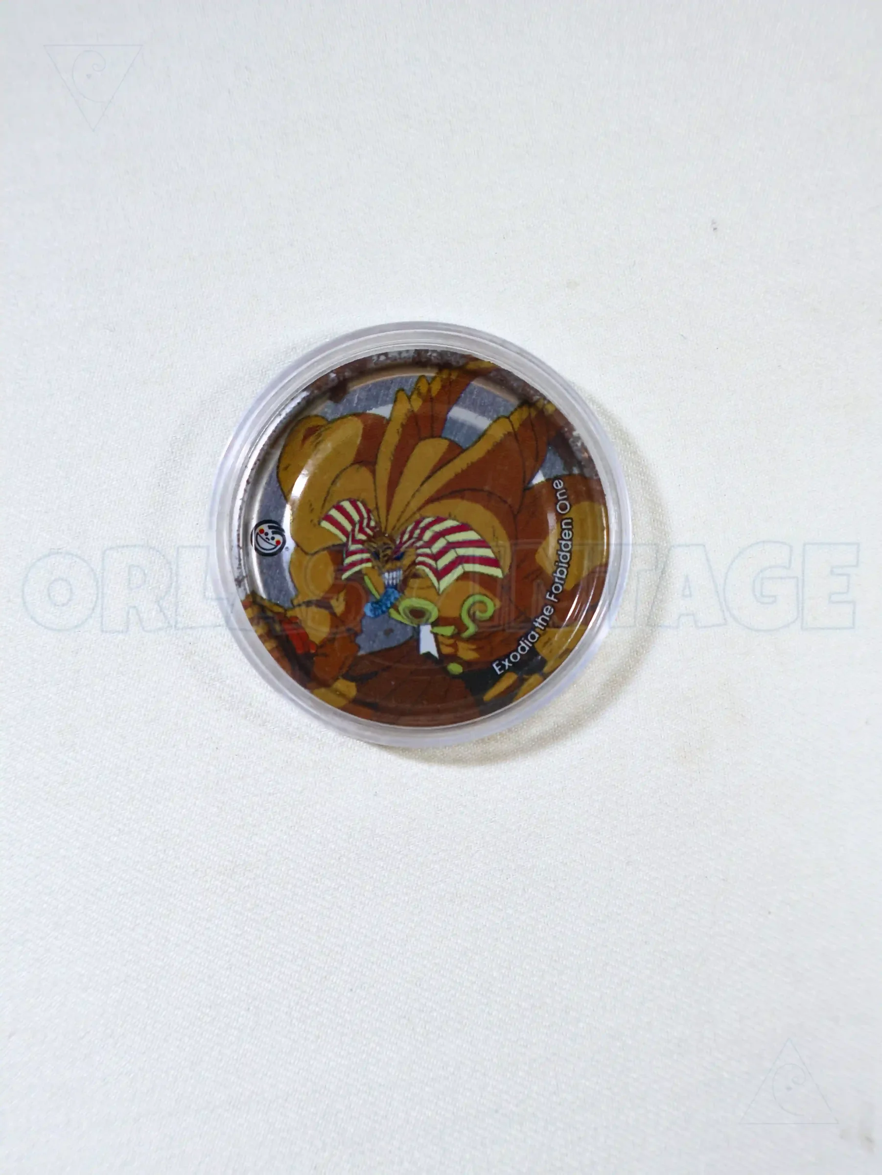 Tazo metálico Exodia Silver Yu-Gi-Oh! Edición 10 Años Sabritas usado — miniatura 9